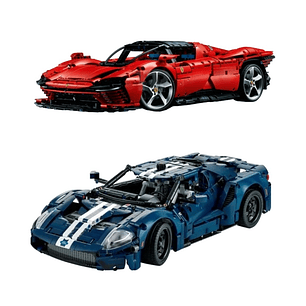 Ferrari Daytona - 3.778 Piezas + Ford GT - 1.466 Piezas