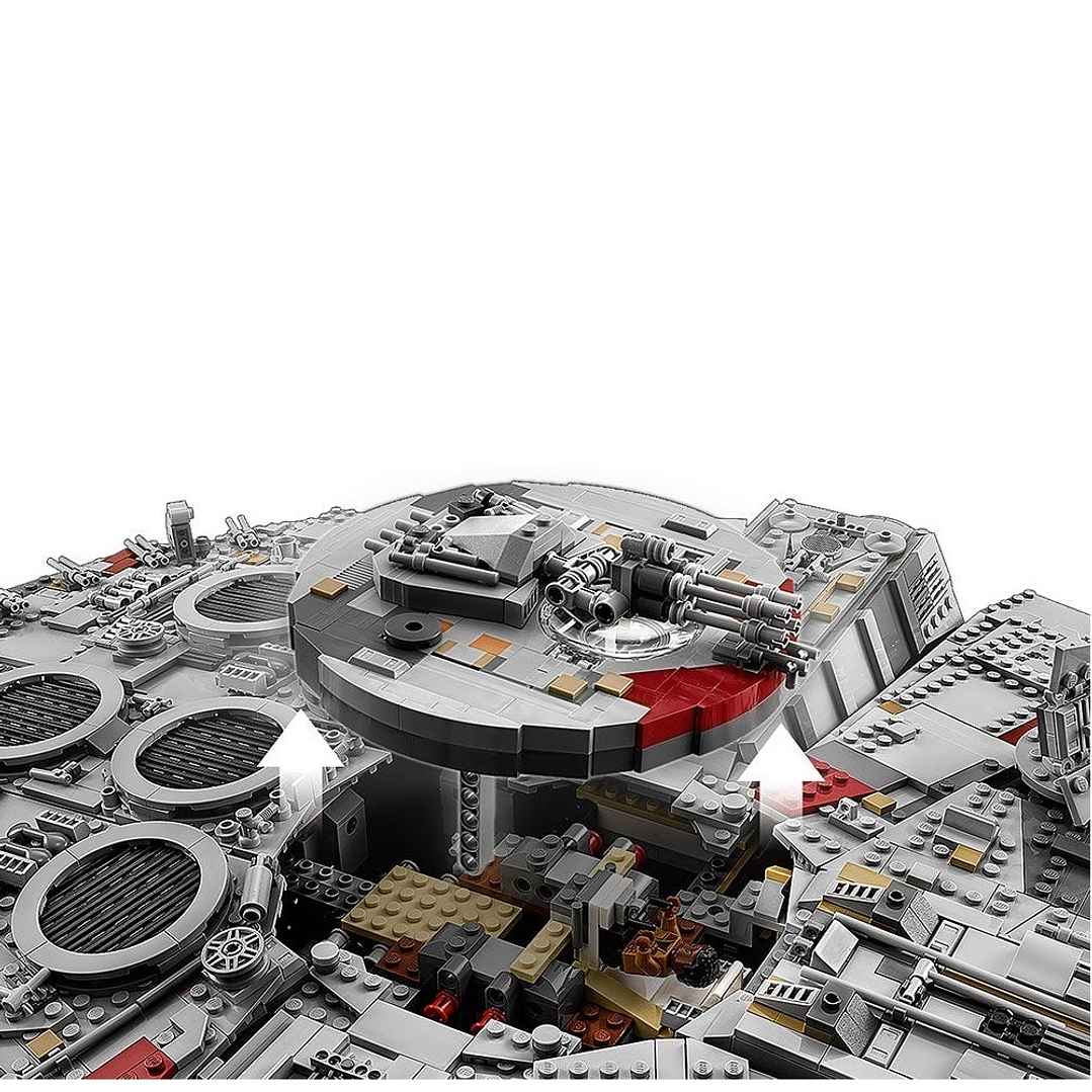 Millenium Falcon – 7541 piezas 5