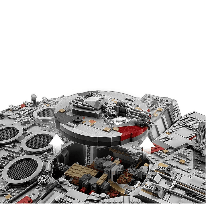 Millenium Falcon – 7541 piezas 5
