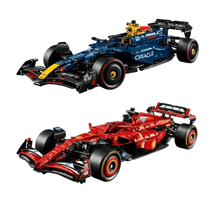 Oracle Red Bull Racing RB20 F1 – 1639 piezas + Ferrari SF-24 F1 - 1361 Piezas 1