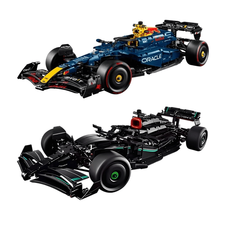 Oracle Red Bull Racing RB20 F1 – 1639 piezas + F1 Mercedes - 1.642 Piezas 1