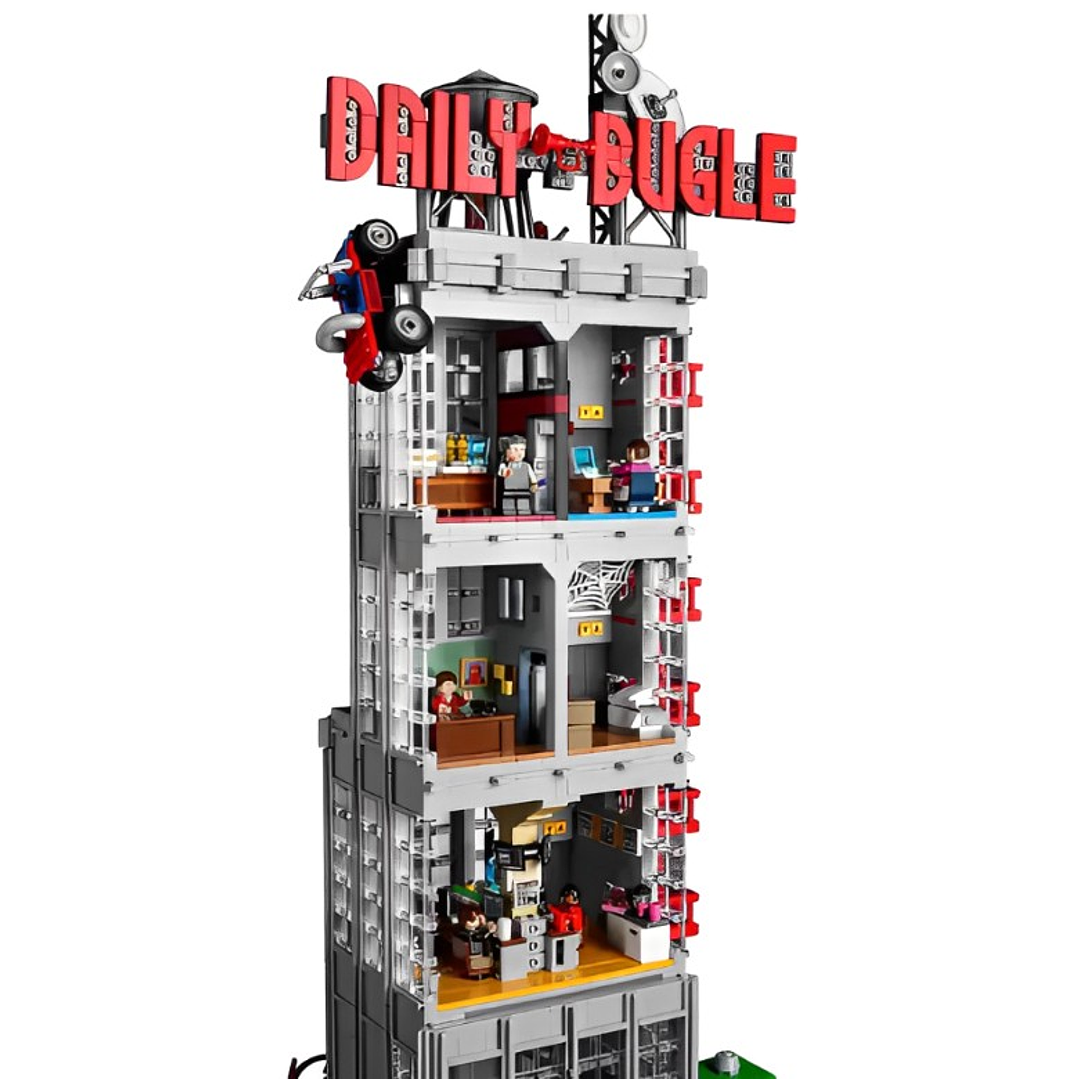 Torre de los Vengadores – 5201 piezas + El Daily Bugle - 3772 Piezas 4