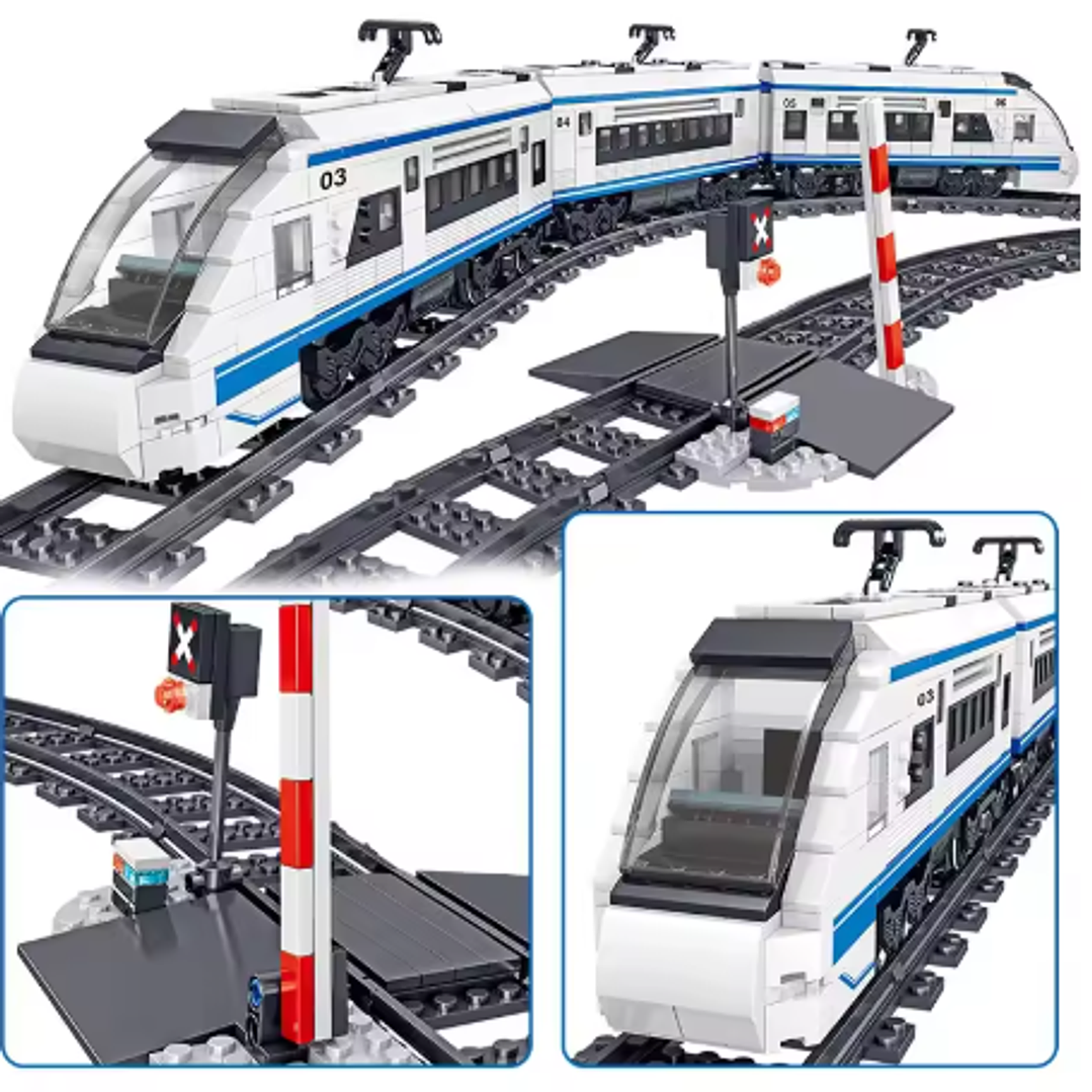 Tren Eléctrico de Alta Velocidad – 941 Piezas 1