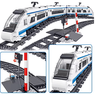 Tren Eléctrico de Alta Velocidad – 941 Piezas