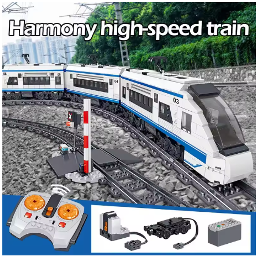 Tren Eléctrico de Alta Velocidad – 941 Piezas 3