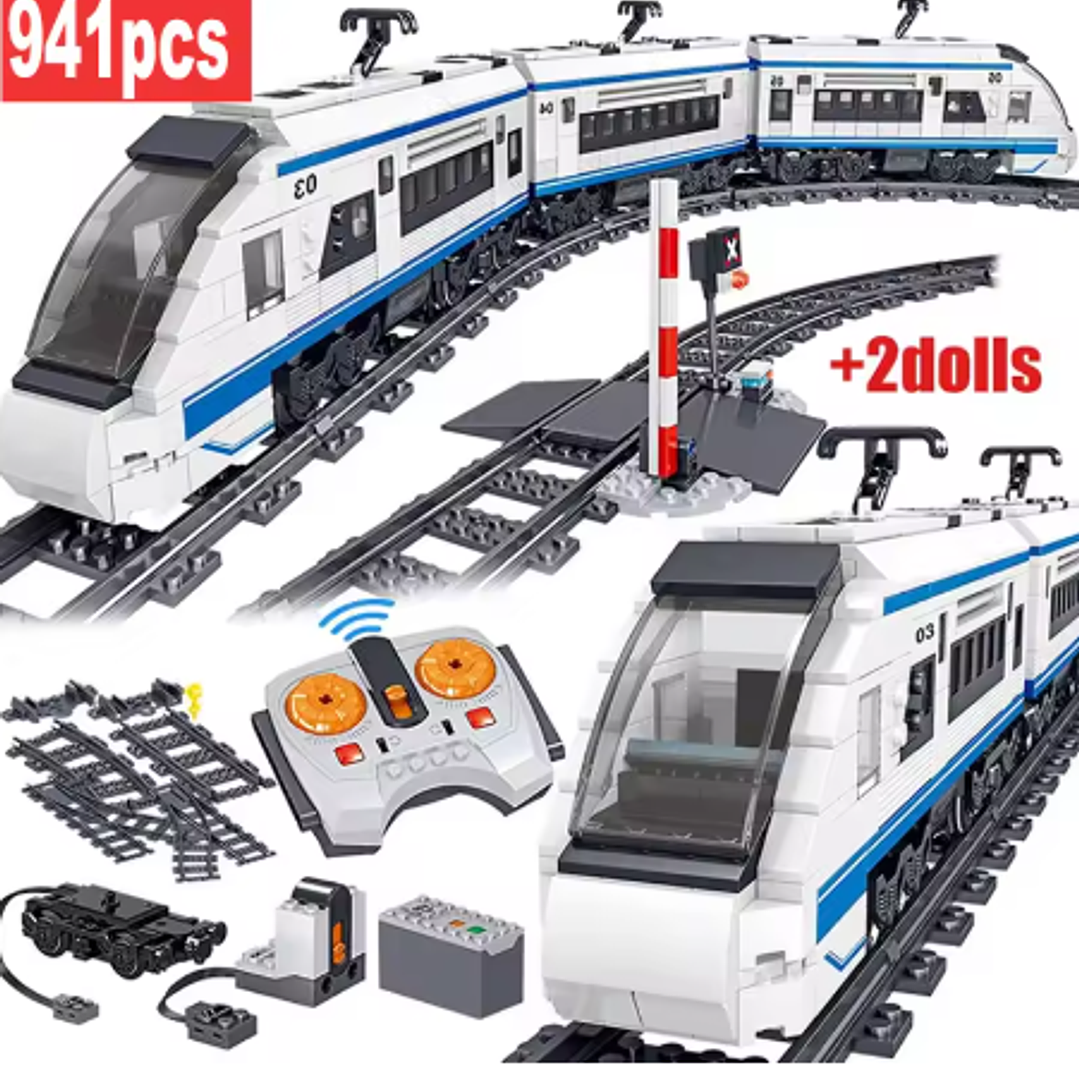 Tren Eléctrico de Alta Velocidad – 941 Piezas 4