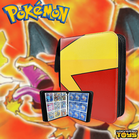 Álbum chico cartas Pokémon cola pikachu