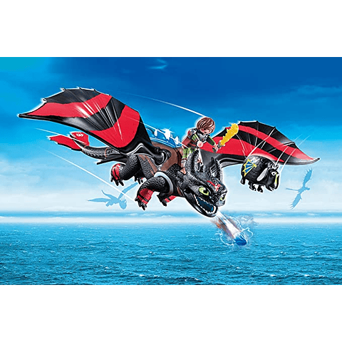 Set armable Dragon Racing: Hipo y Desdentao