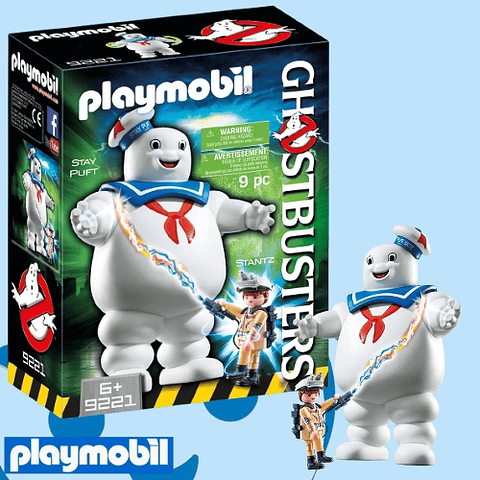 Set armable Ghostnbuster Marshmallow 
