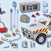 PLAYMOBIL City Action 70936 Rescue Vehicle: Ambulance - Luces y Sonidos