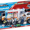 PLAYMOBIL City Action 70936 Rescue Vehicle: Ambulance - Luces y Sonidos