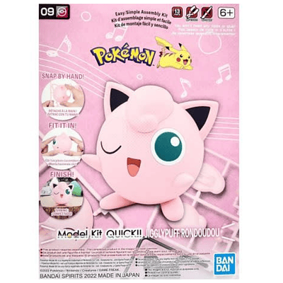 Jigglypuff -  POKEMON Model Kit