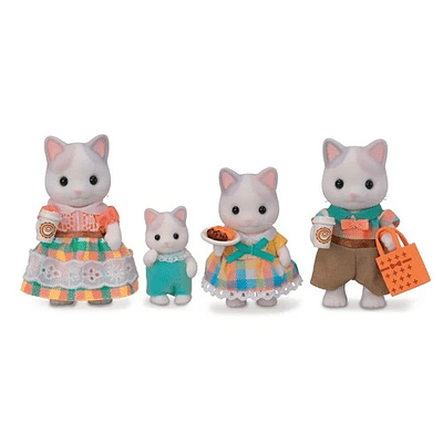 LATTE CAT FAMILY 5738 - SYLVANIAN FAMILIES