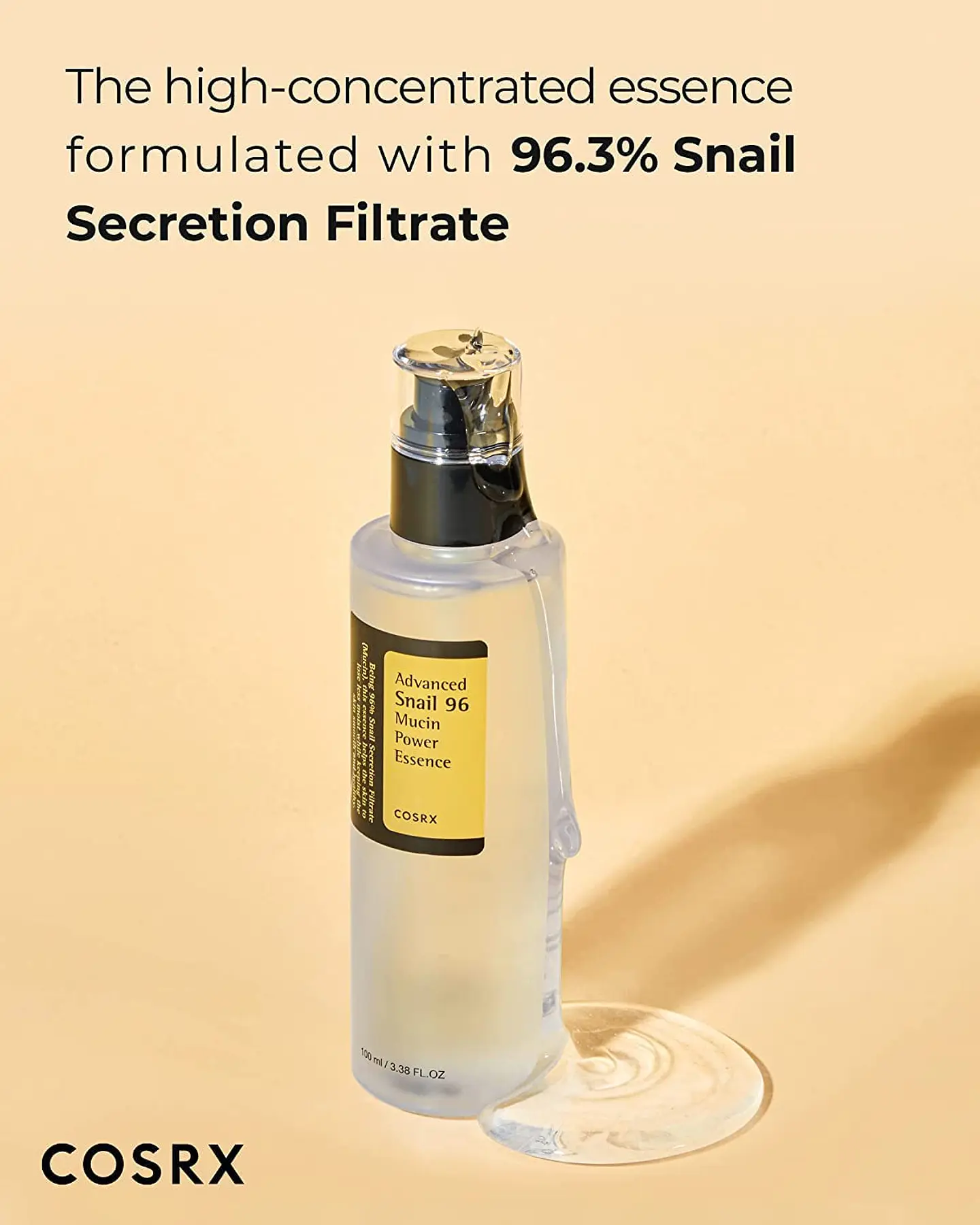 Advanced Snail 96 Mucin Power Essence (COSRX) - 100ml Esencia 96% baba de caracol 5