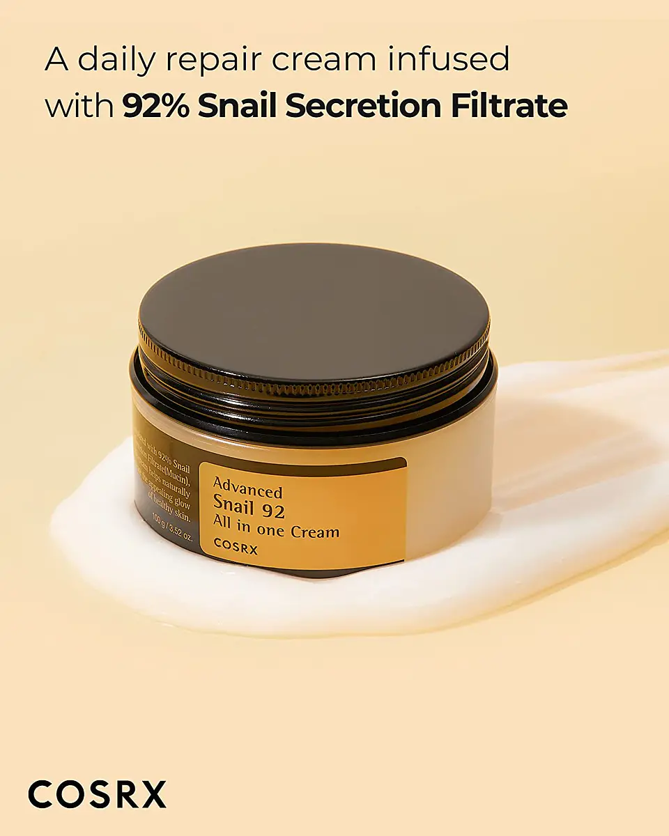 Advanced Snail 92 All in one Cream (COSRX) 100ml Crema 92% baba de caracol 13