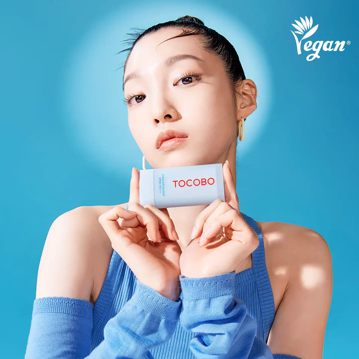 Cotton Soft Sun Stick SPF50+ PA++++ (Tocobo)  - 19 gr Protector solar en barra suave 5