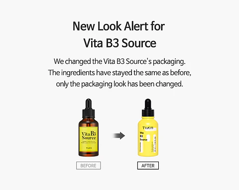 Vita B3 Source (TIAM) - 40ml Serum aclarante 10% Niacinamida + 2% arbutina Anti manchas