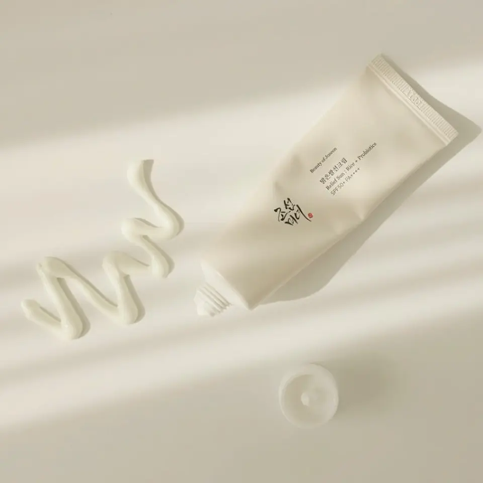 PRÓXIMAMENTE Relief Sun Rice + Probiotics SPF50+ PA++++ (Beauty of Joseon) -50ml Protector solar aclarante con arroz y probióticos 6