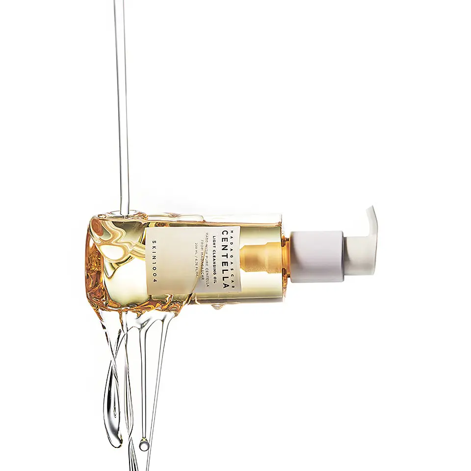 Madagascar Centella Light Cleansing Oil (SKIN1004) - 200ml Limpiador oleoso calmante pieles sensibles 4