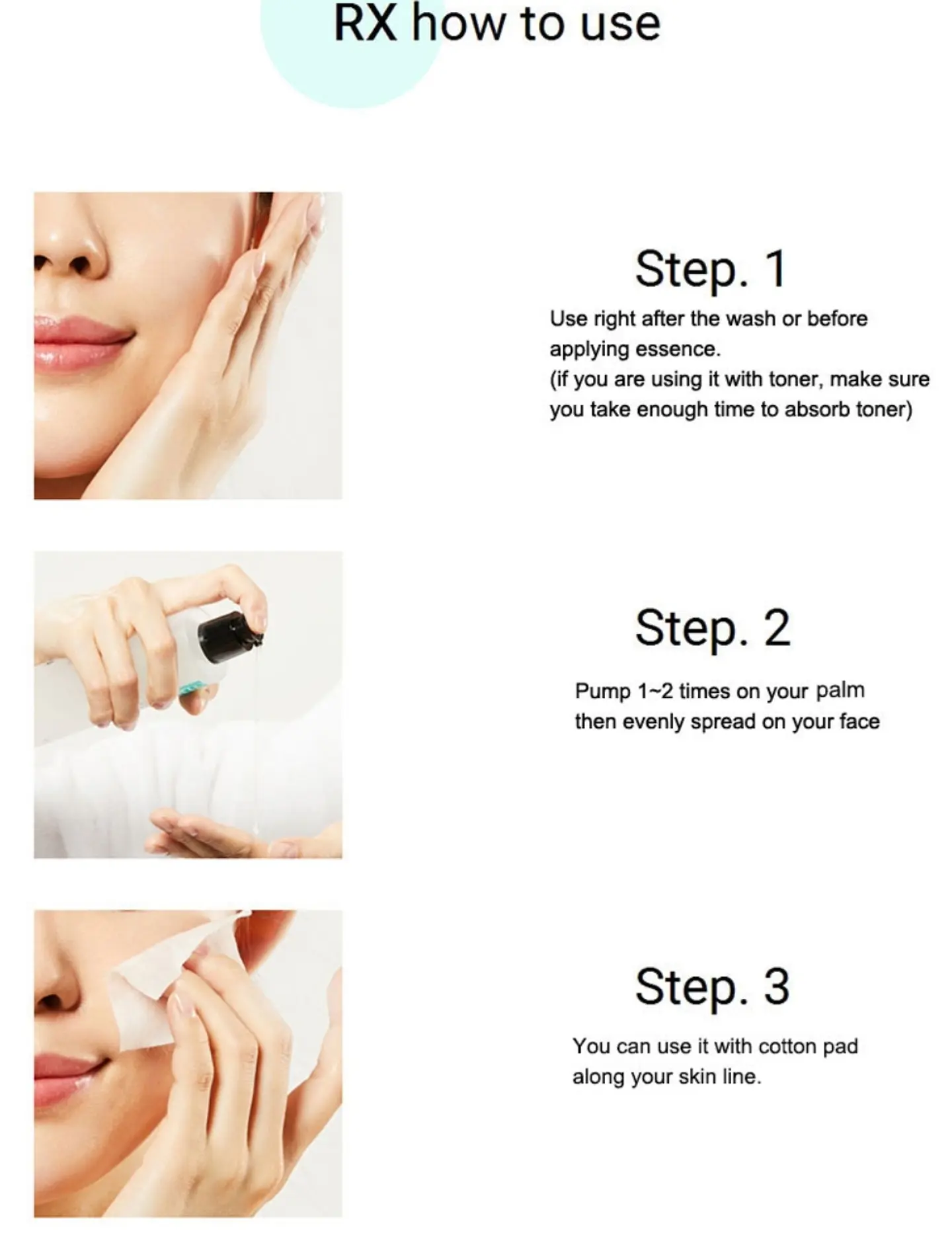 Two in One Poreless Power Liquid (COSRX) - 100ml Esencia y tónico poros dilatados  6