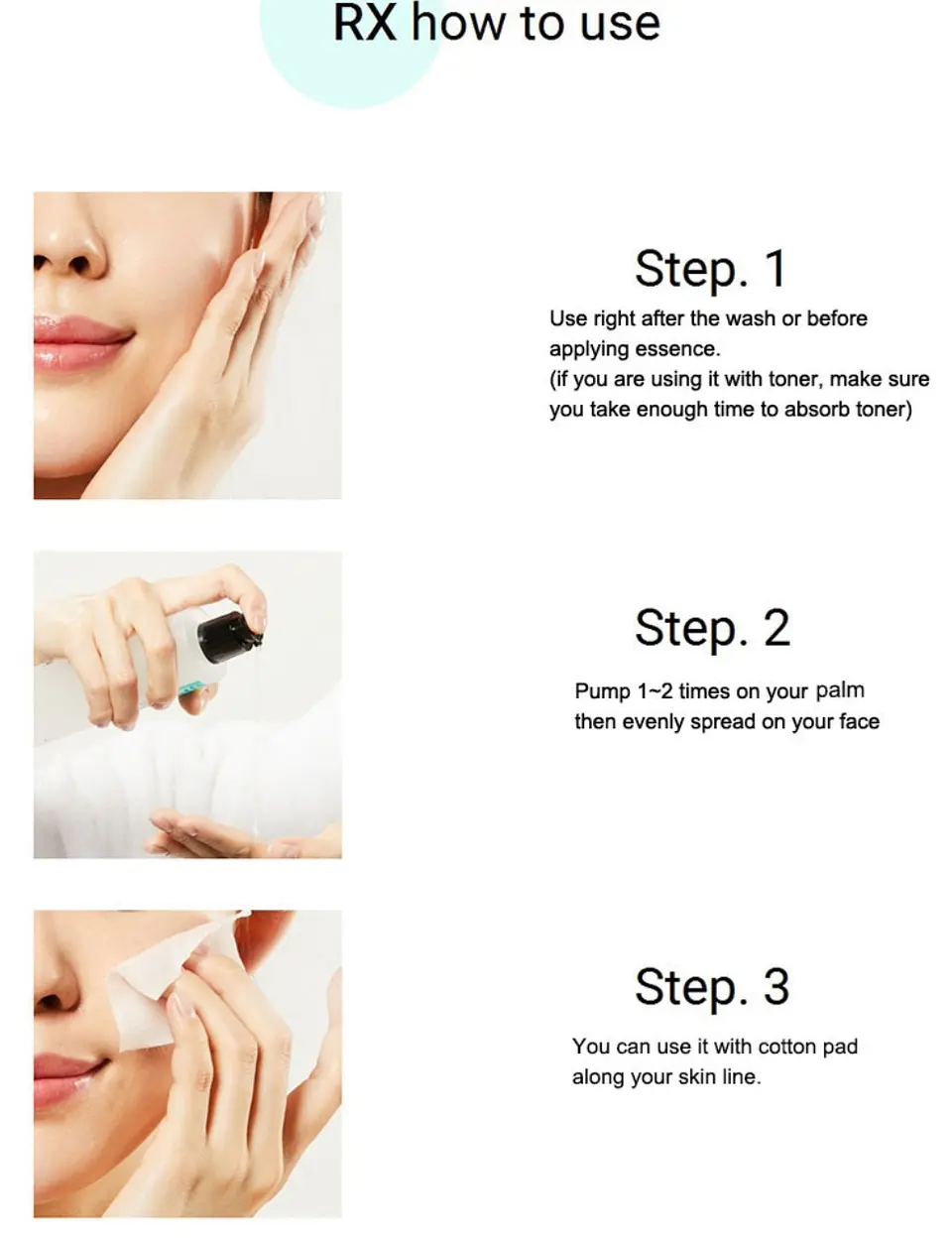 Two in One Poreless Power Liquid (COSRX) - 100ml Esencia y tónico poros dilatados  6