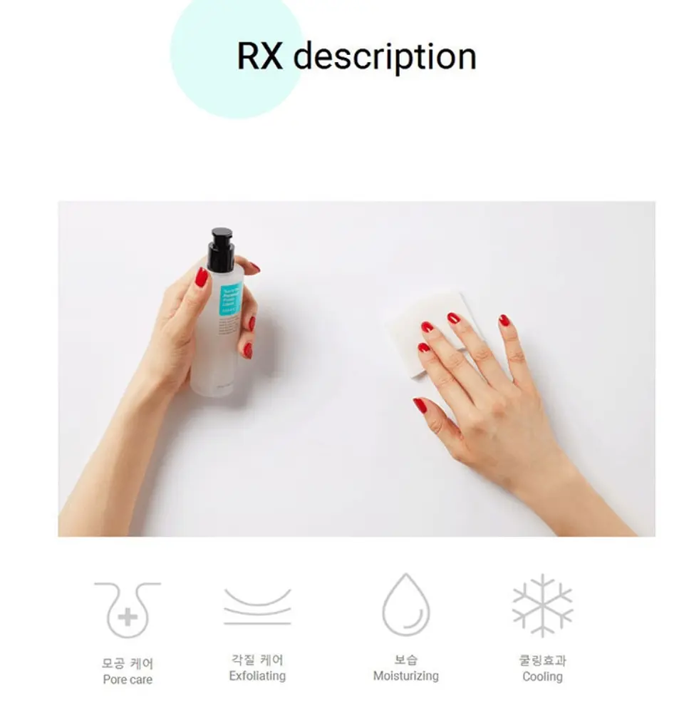 Two in One Poreless Power Liquid (COSRX) - 100ml Esencia y tónico poros dilatados  7