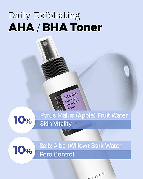 AHA/BHA Clarifying Treatment Toner (COSRX) - 150ml Tónico exfoliante, aclarante