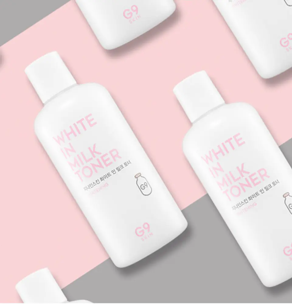 PRÓXIMAMENTE White in Milk Toner 300 ml (G9 Skin) - 300ml Tónico aclarante con proteínas de leche 12