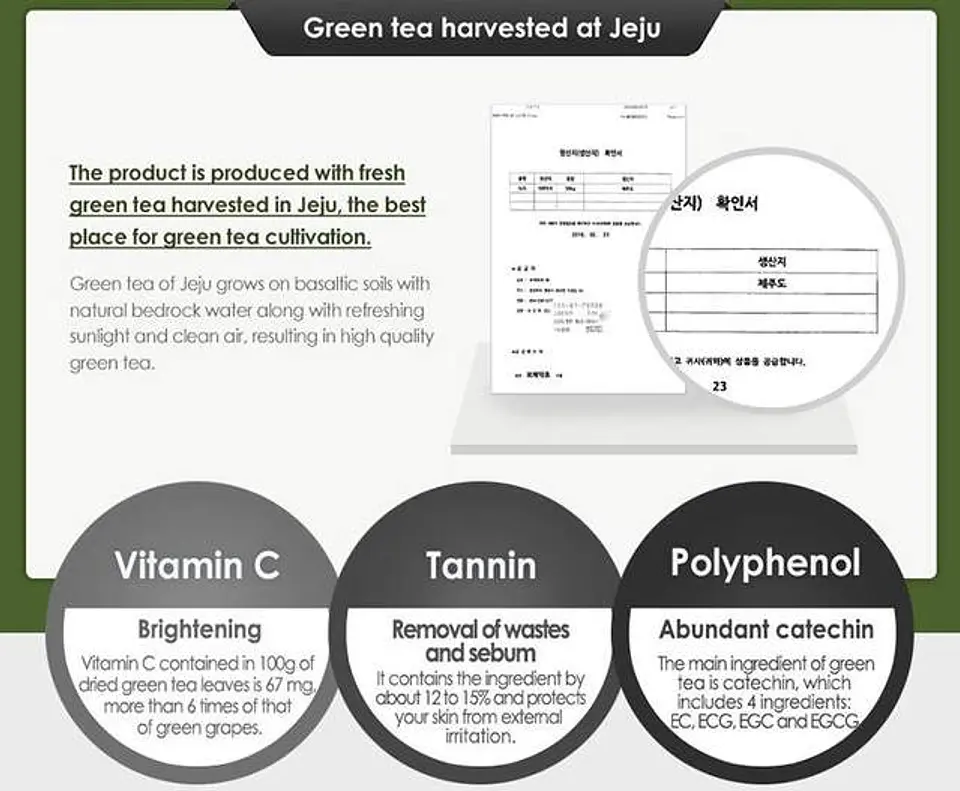PRÓXIMAMENTE Green Tea Fresh Toner (Isntree) -200ml Tónico 80% té verde pieles mixtas y grasas  8