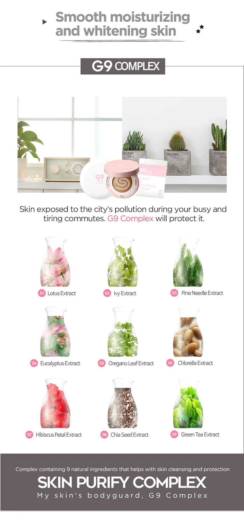 PRÓXIMAMENTE White in Creamy Pack (G9 Skin) - 200ml Mascarilla aclarante  5