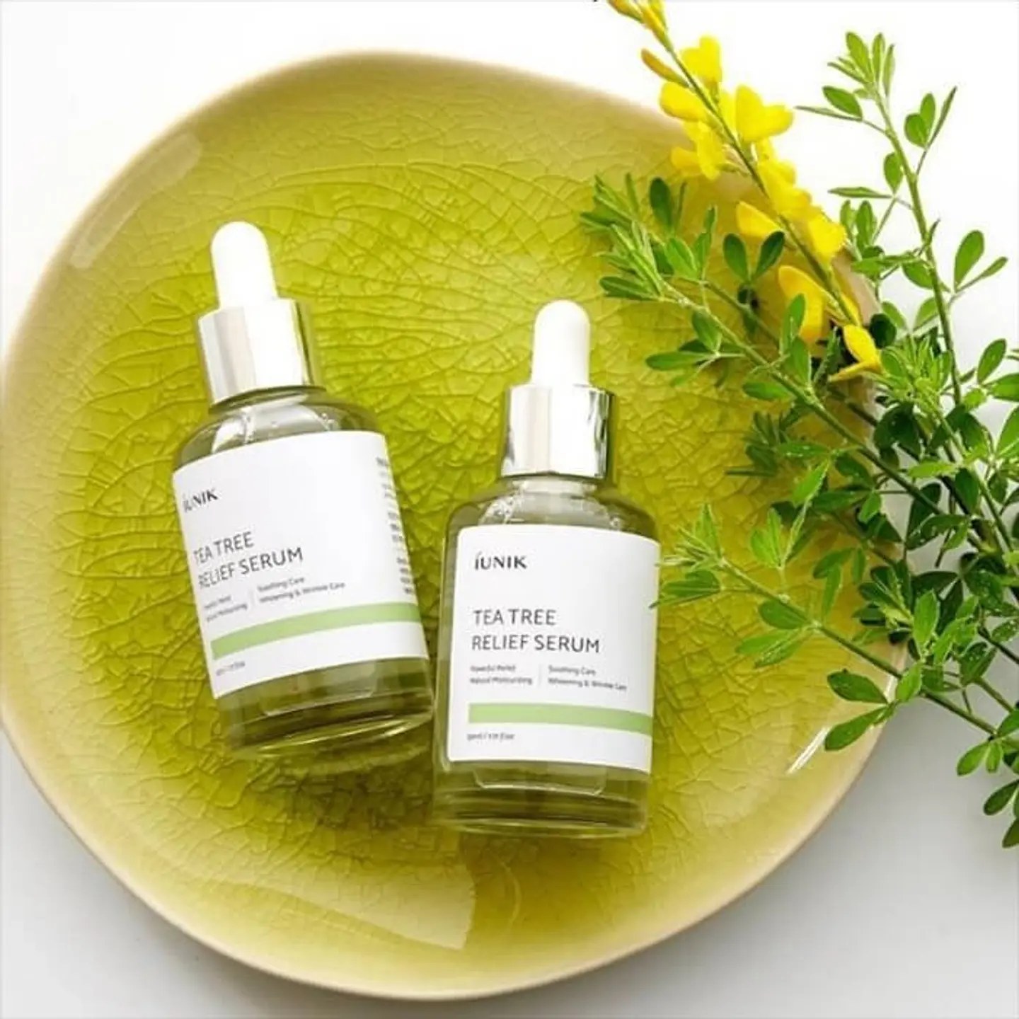 Tea Tree Relief Serum (IUNIK) -50ml Serum 67% árbol de té y 19,5% centella asiática, pieles mixtas, grasas, problemáticas 6