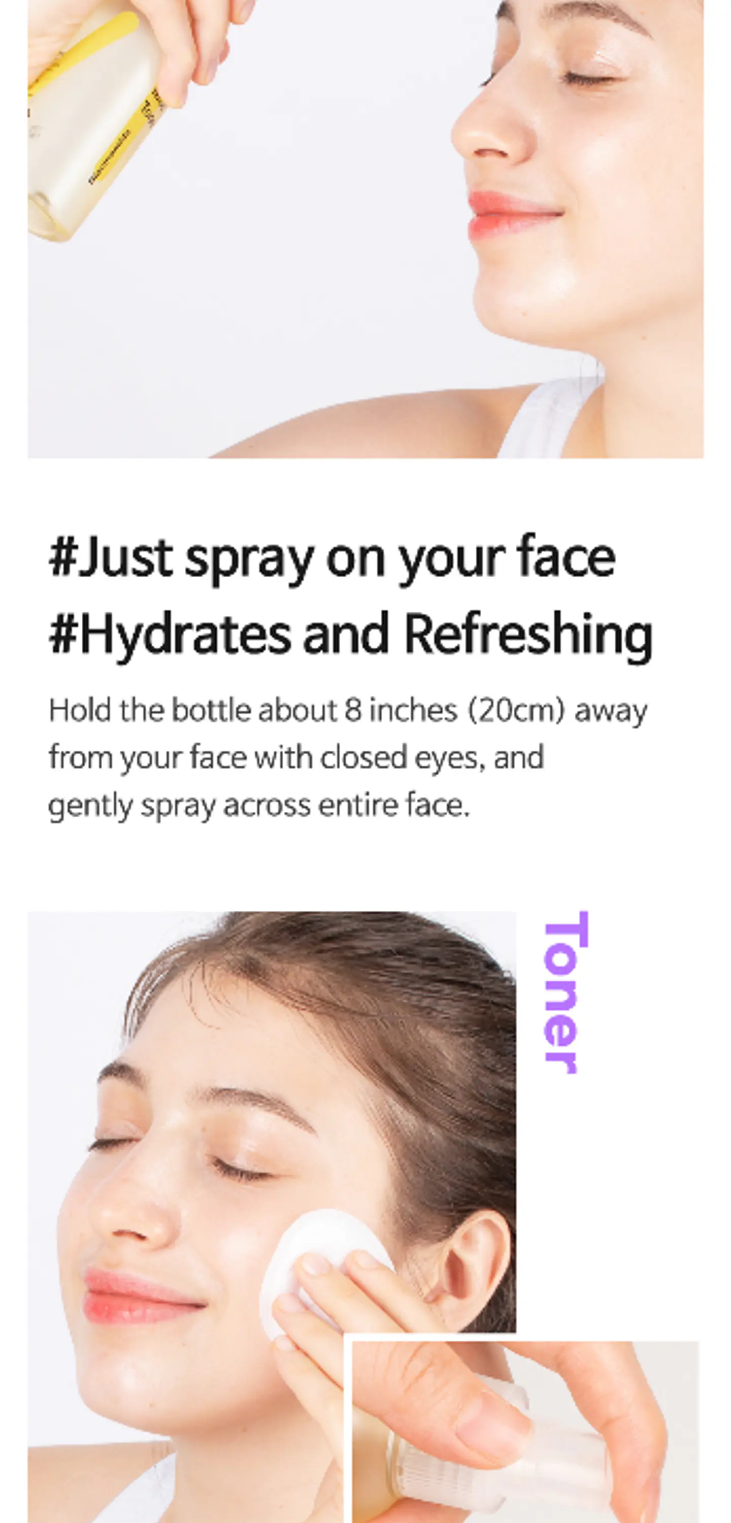 Vita B3 Mist Toner (TIAM) - 200ml Tónico aclarante con 3% Niacinamida y Vitamina C 6