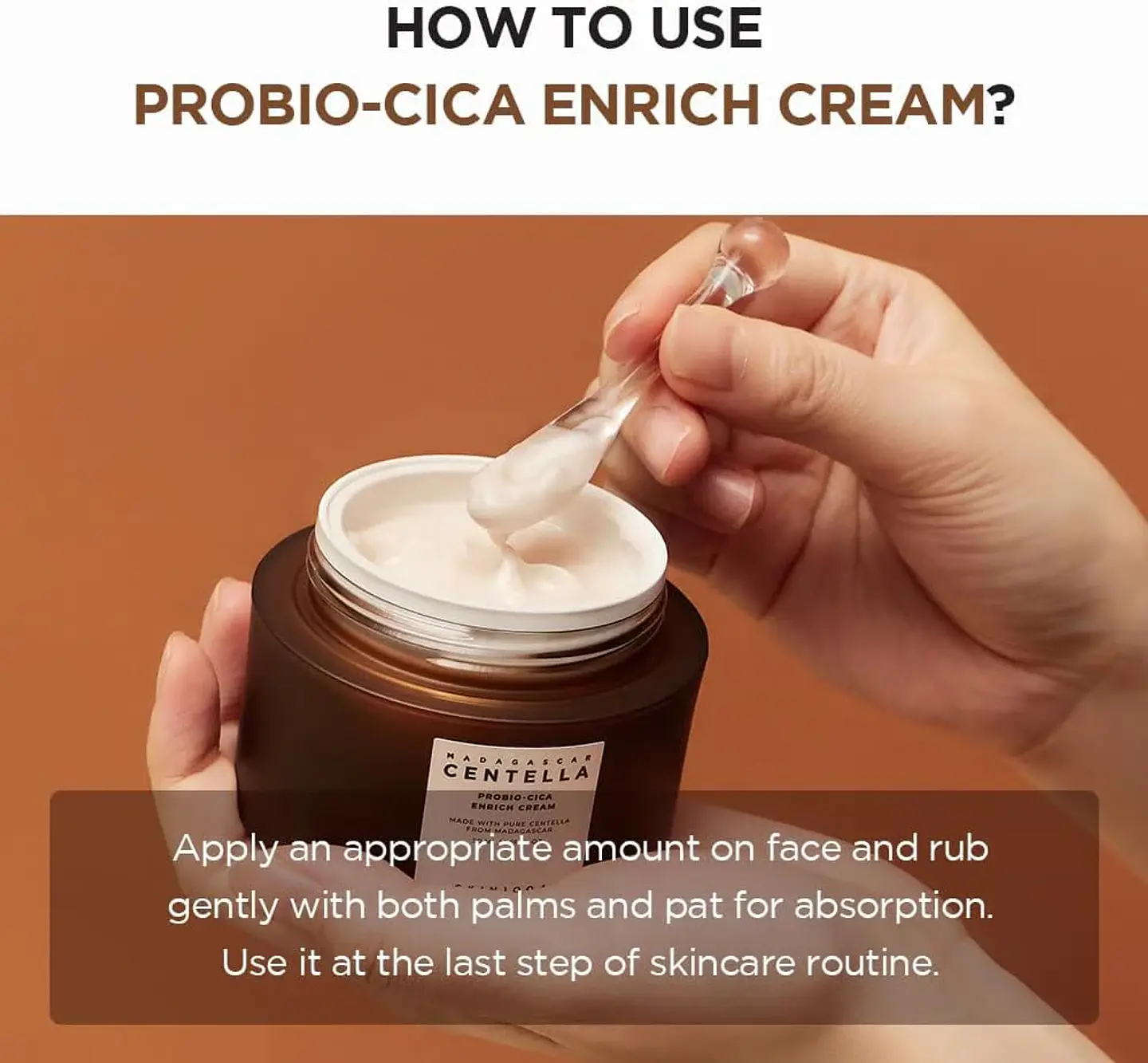 Madagascar Centella Probio-Cica Enrich Cream (SKIN1004) - 50mlCrema antiedad con probióticos y centella asiática 7