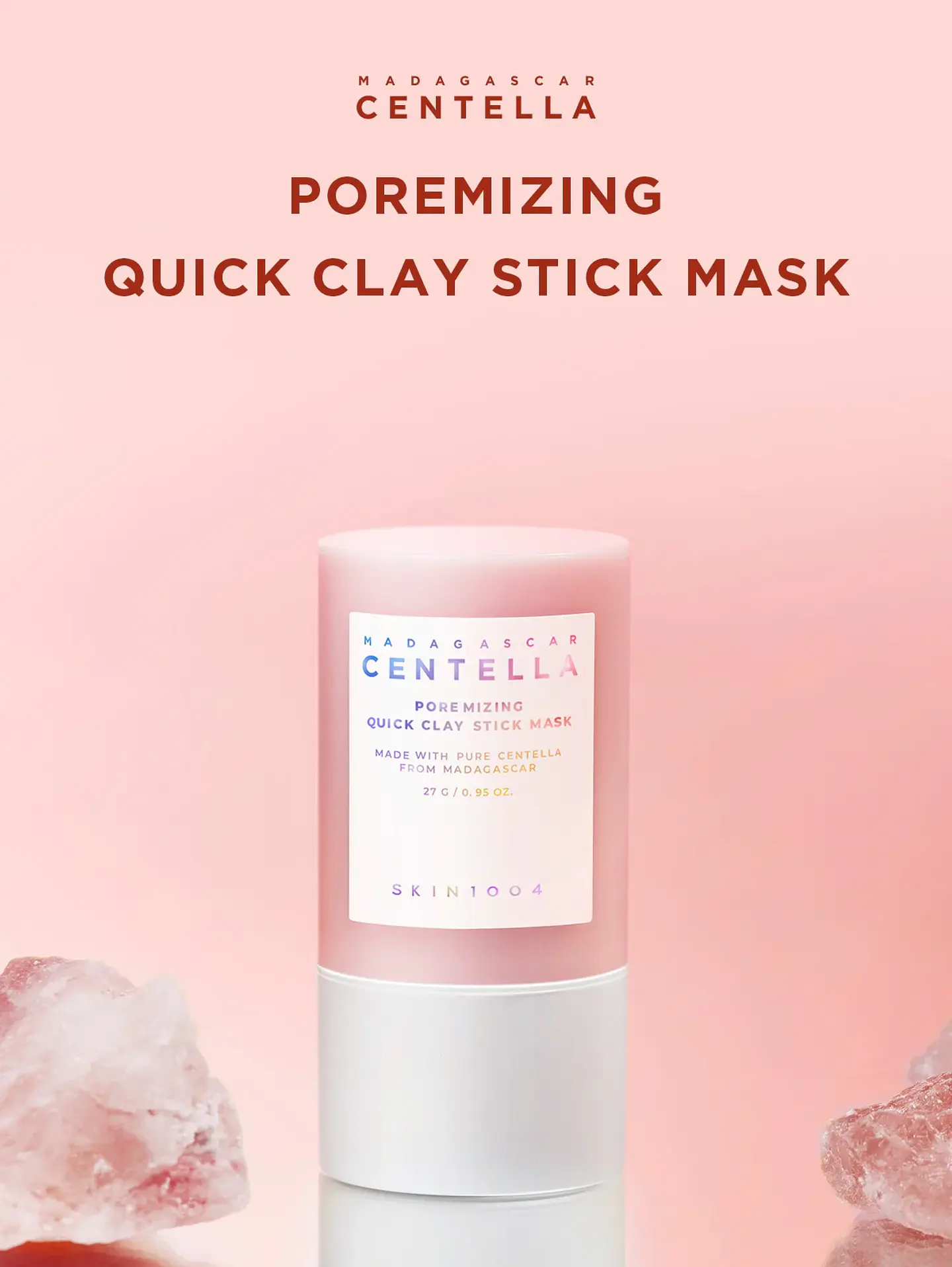 Madagascar Centella Poremizing Quick Clay Stick Mask (SKIN1004) - Limpiador en barra con centella asiática 2