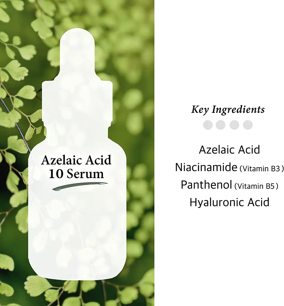 AZ Azelaic Acid 10 Serum (Cos de BAHA) - 30ml Serum 10% Ácido Azelaico anti acné exfoliante suave 4
