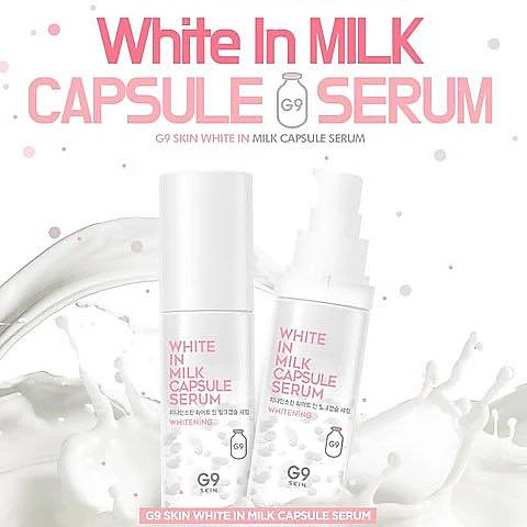 PRÓXIMAMENTE White in Milk Capsule Serum (G9 Skin) - 30ml Serum aclarante con proteínas de leche