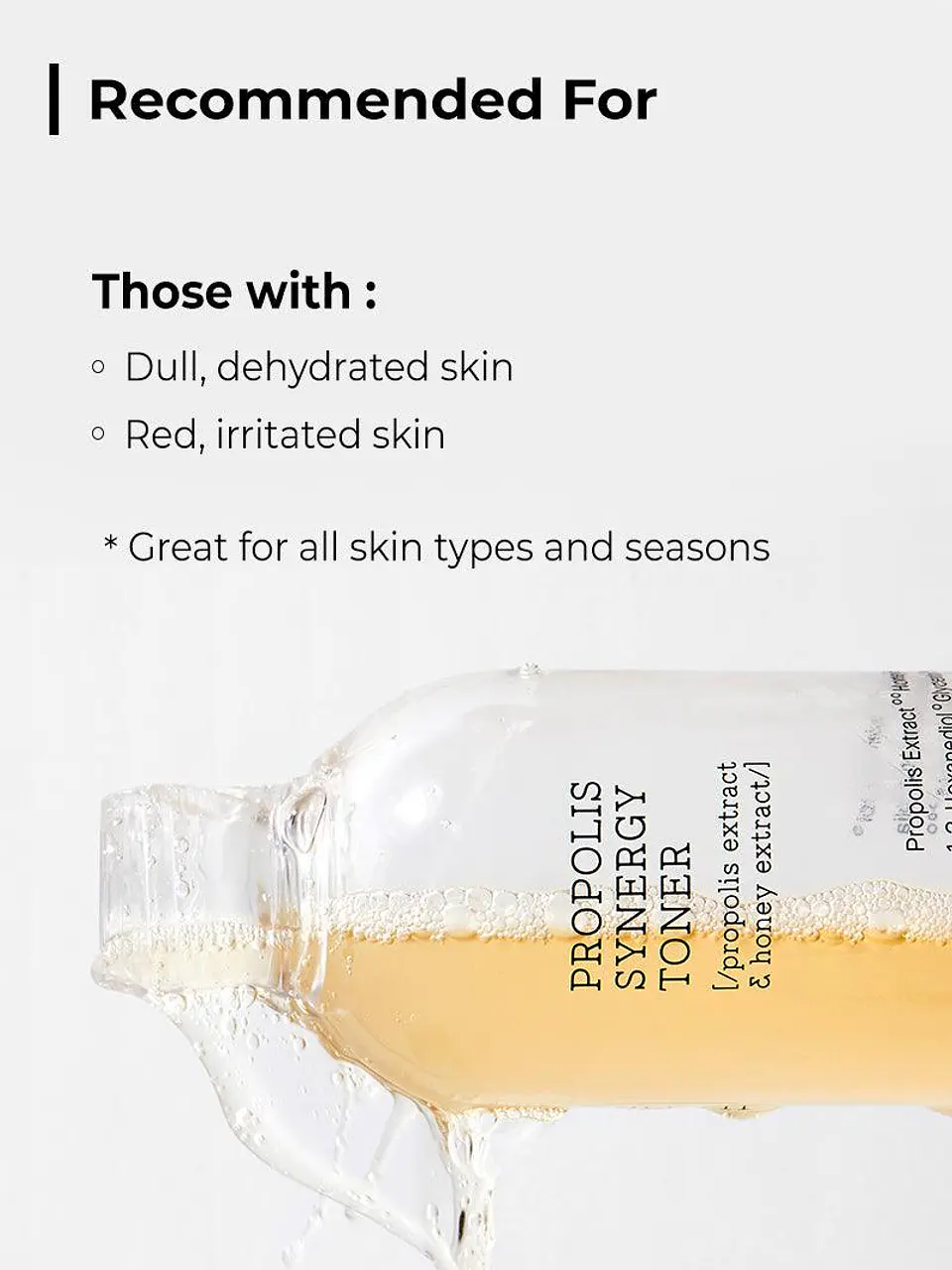 Full Fit Propolis Synergy Toner (COSRX) - 150ml Tónico restaurador 72,6% propóleo  12