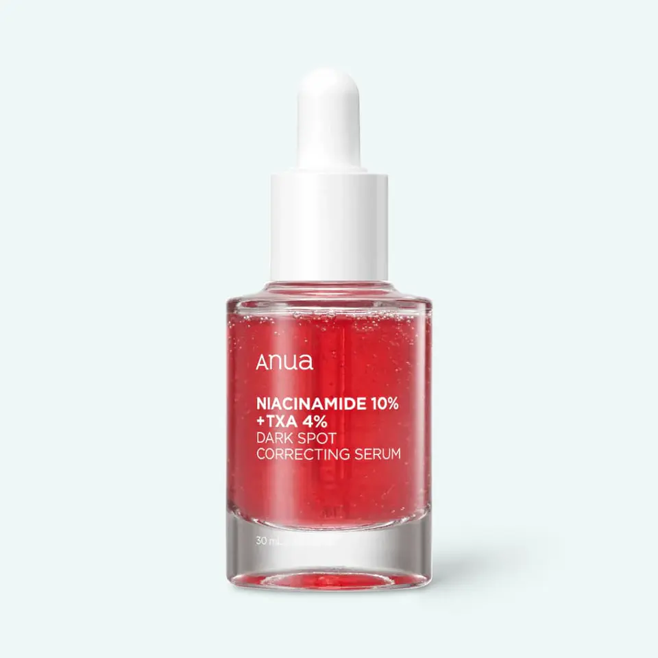 Niacinamide 10%+ TXA 4% Dark Spot Correcting Serum (ANUA) - 30ml Serum aclarante 10% niacinamida 4% +acido tranexámico y 2% arbutina 2