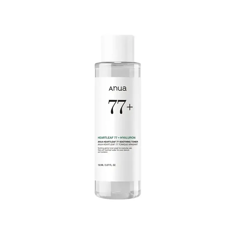 Heartleaf 77% soothing toner (Anua) -150ml Tónico Pieles Sensibles 77% Houttuynia Cordata  1