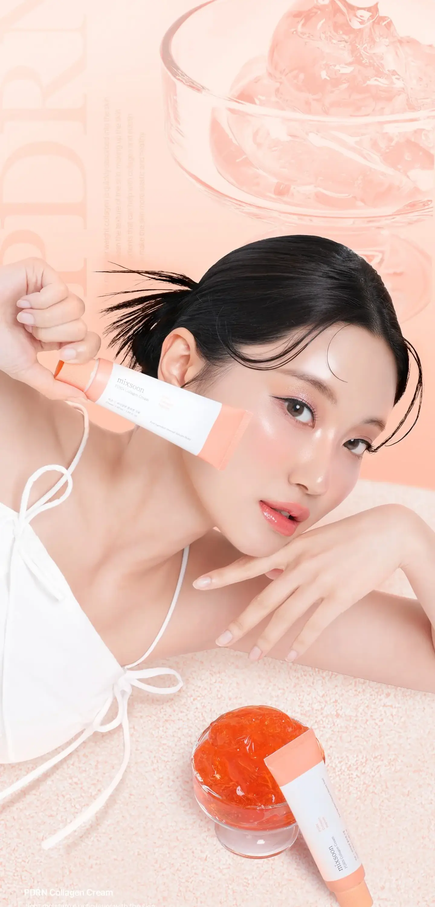 PDRN Collagen Cream (Mixsoon)  - 50ml Crema antiedad con PDRN y colágeno 9