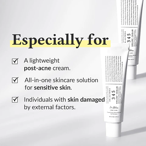 345 Relief Cream (Dr. Althea) - 50ml Crema calmante y aclarante pieles sensibles