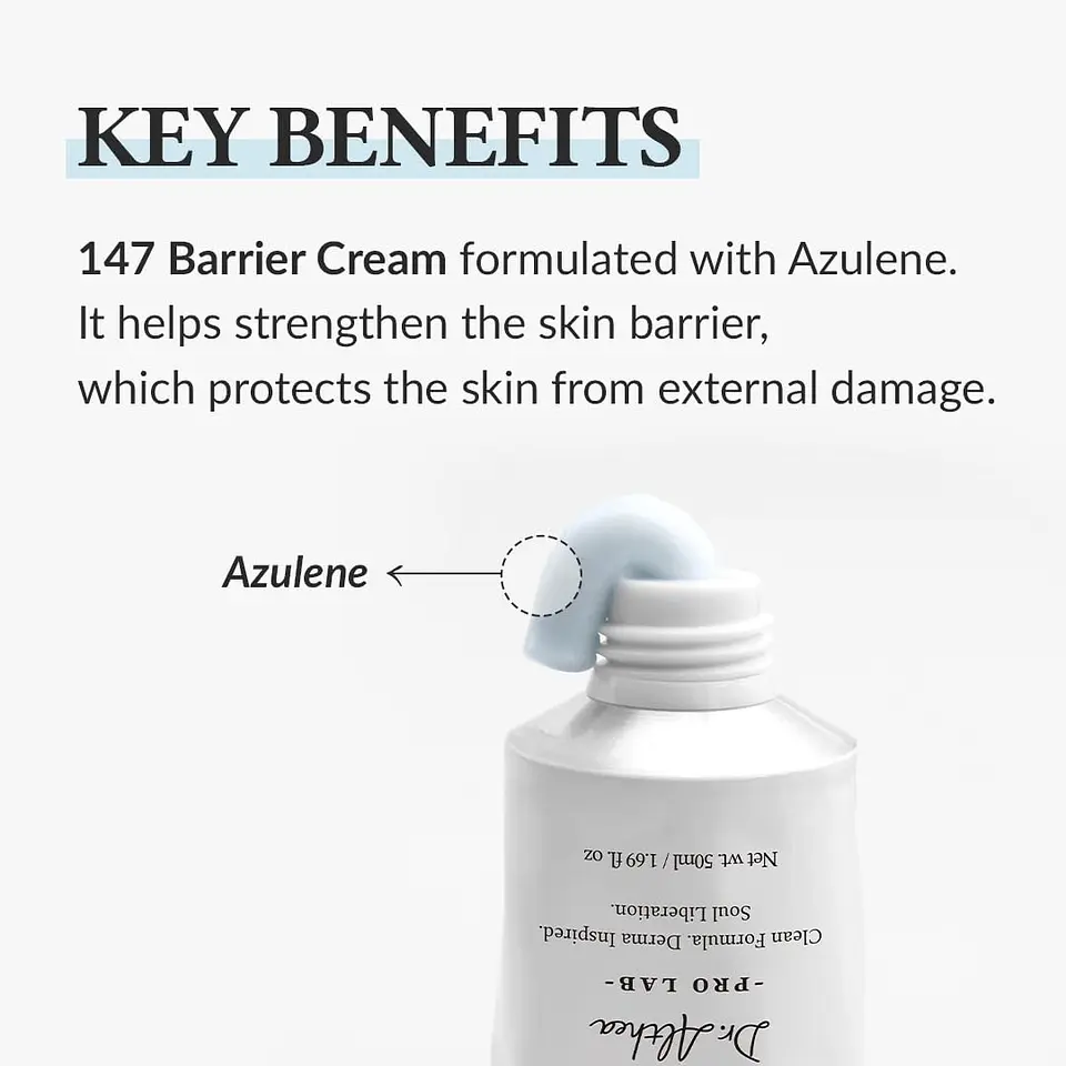 147 Barrier Cream (Dr Althea)  -Crema hidratante y reparadora para pieles sensibles  2