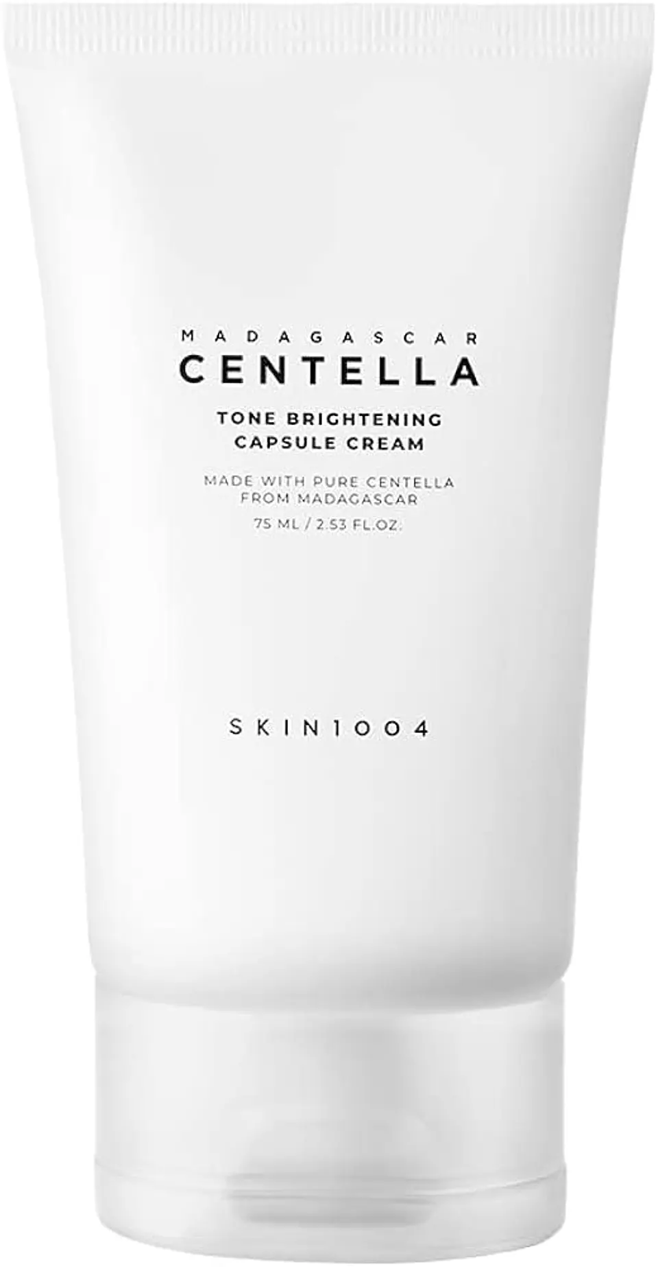 Madagascar Centella Tone Brightening Capsule Cream (SKIN1004) -75ml  Crema aclarante con niacinamida y ácido tranexámico 1