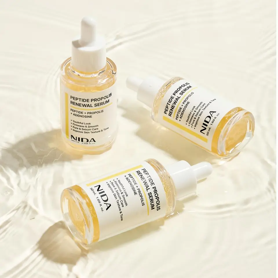 Peptide Propolis Renewal Serum (NIDA) -50ml Serum antiedad con propóleo y péptidos 3