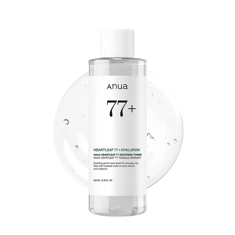 Heartleaf 77% soothing toner (Anua) -250ml Tónico Pieles Sensibles 77% Houttuynia Cordata 1