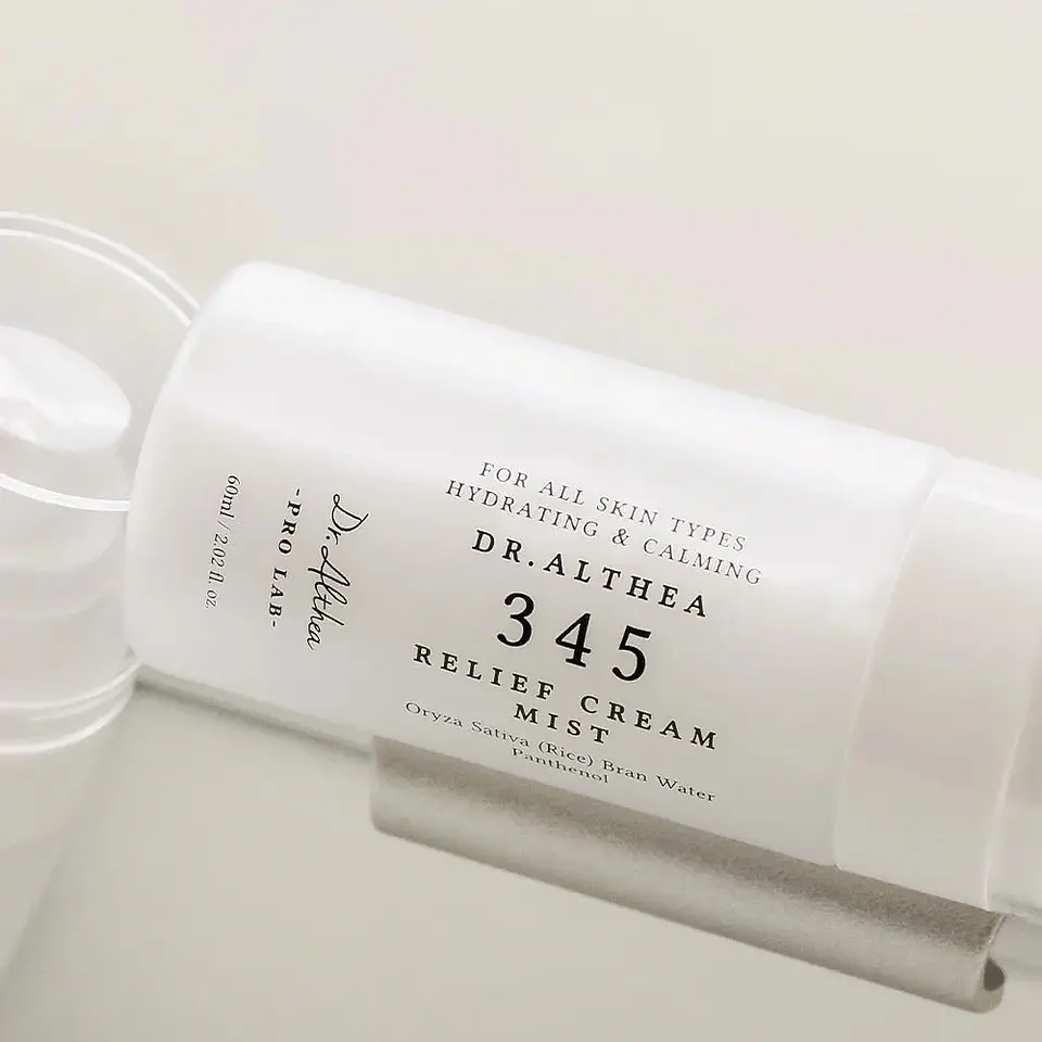 345 Relief Cream Mist (Dr. Althea) - 100ml  Bruma facial hidratante y calmante 5