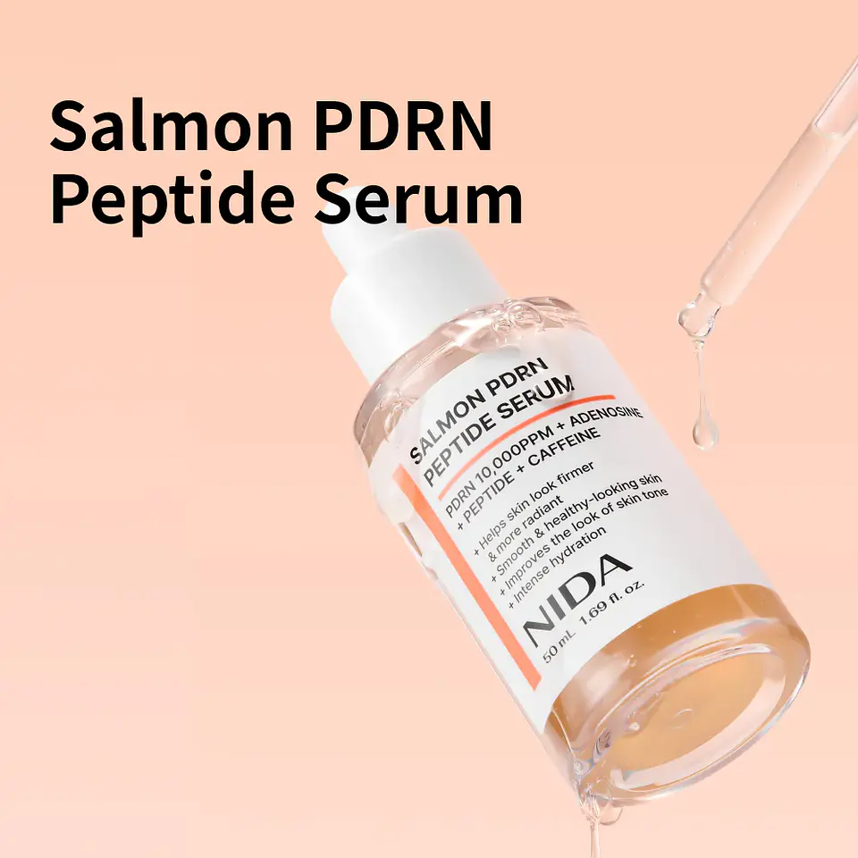 Salmon PDRN Peptide Serum (NIDA) -50ml  Serum antiedad con ADN de salmón y péptidos 2