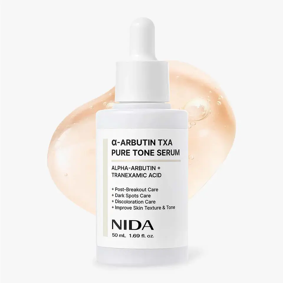 Alpha-Arbutin TXA Pure Tone Serum (NIDA) -50ml Serum aclarante con alfa arbutina y ácido tranexámico 1