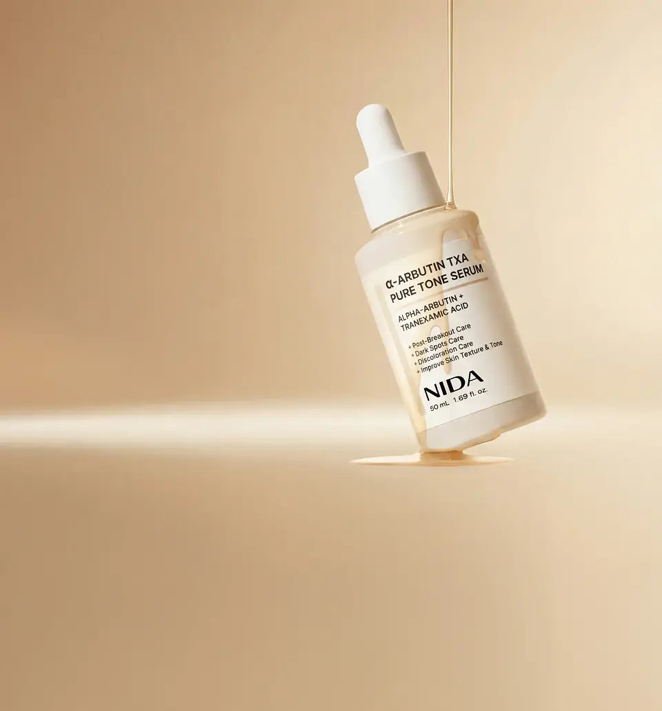 Alpha-Arbutin TXA Pure Tone Serum (NIDA) -50ml Serum aclarante con alfa arbutina y ácido tranexámico 3