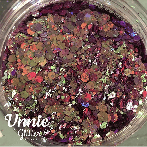 Glitter Chunky Cherry boomb  